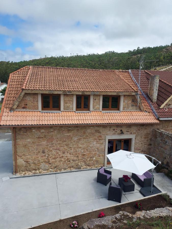 Casa Rojo Villa Camarinas Bagian luar foto